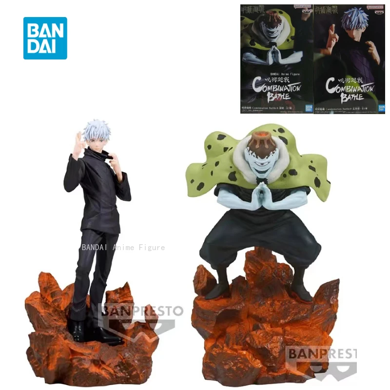 

In Stock Bandai Original Jujutsu Kaisen Combination Battle 4 Satoru Gojo Jogo Action Figure Toy Collection Gift Model