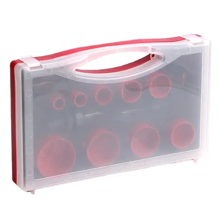 

Набор биметаллических увеличителей отверстий для гипсокартона, ПВХ, пластика и дерева — набор из 14 предметов для встраиваемого освещения (M42)