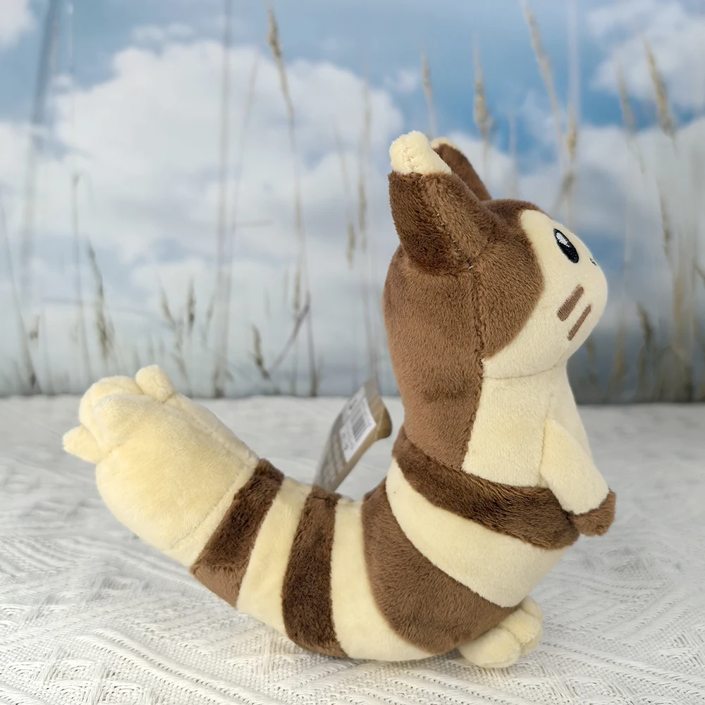 Pokemon LEGENDE Furret Eekhoorn 6 "knuffel, Nintendo Switch Game Scarlet Violet Sword Shield Knuffeldier Cartoon Pop Teddy