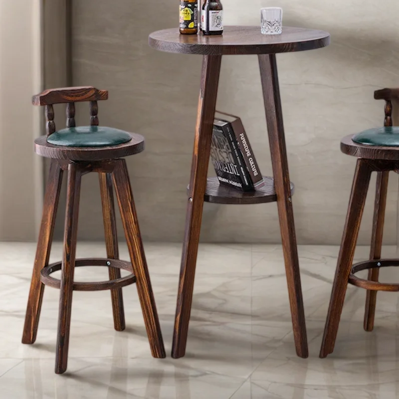 High Chairs for Bar Bars Stool Chaise De Counter Cafe Chair Interior Banks Home Furniture Kitchen Benches Nordic Bar chair