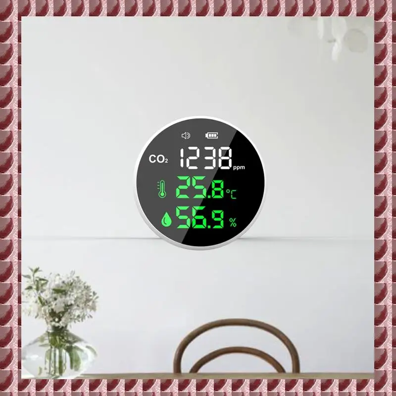 

A95G Carbon Dioxide Detector Air Quality Tester CO2 Meter Thermometer Hygrometer Detector Portable 1Set