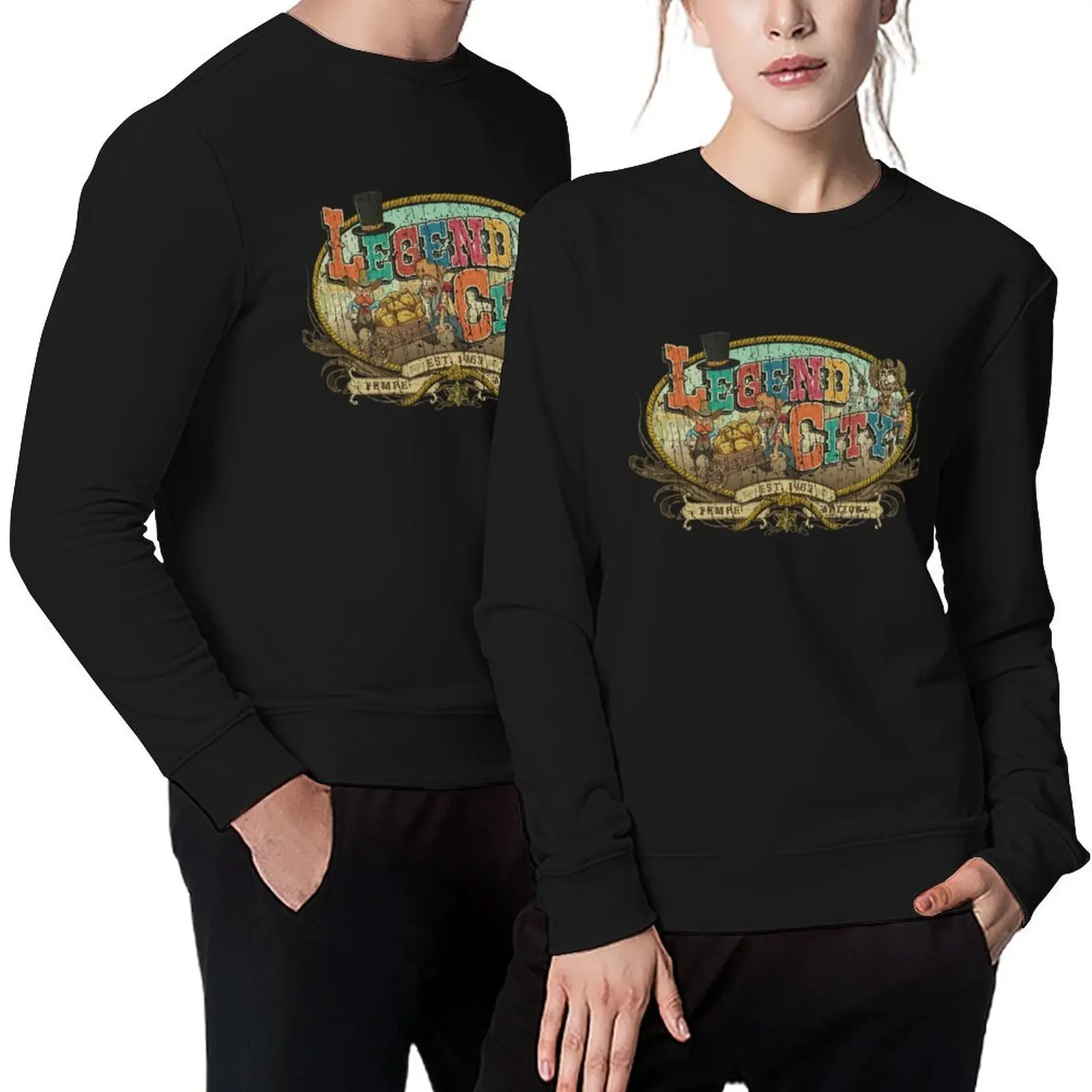 

Legend City Arizona 1963 Pullover men's sweat-shirt korean style clothes aesthetic clothing tracksuit men graphic sweatshirts