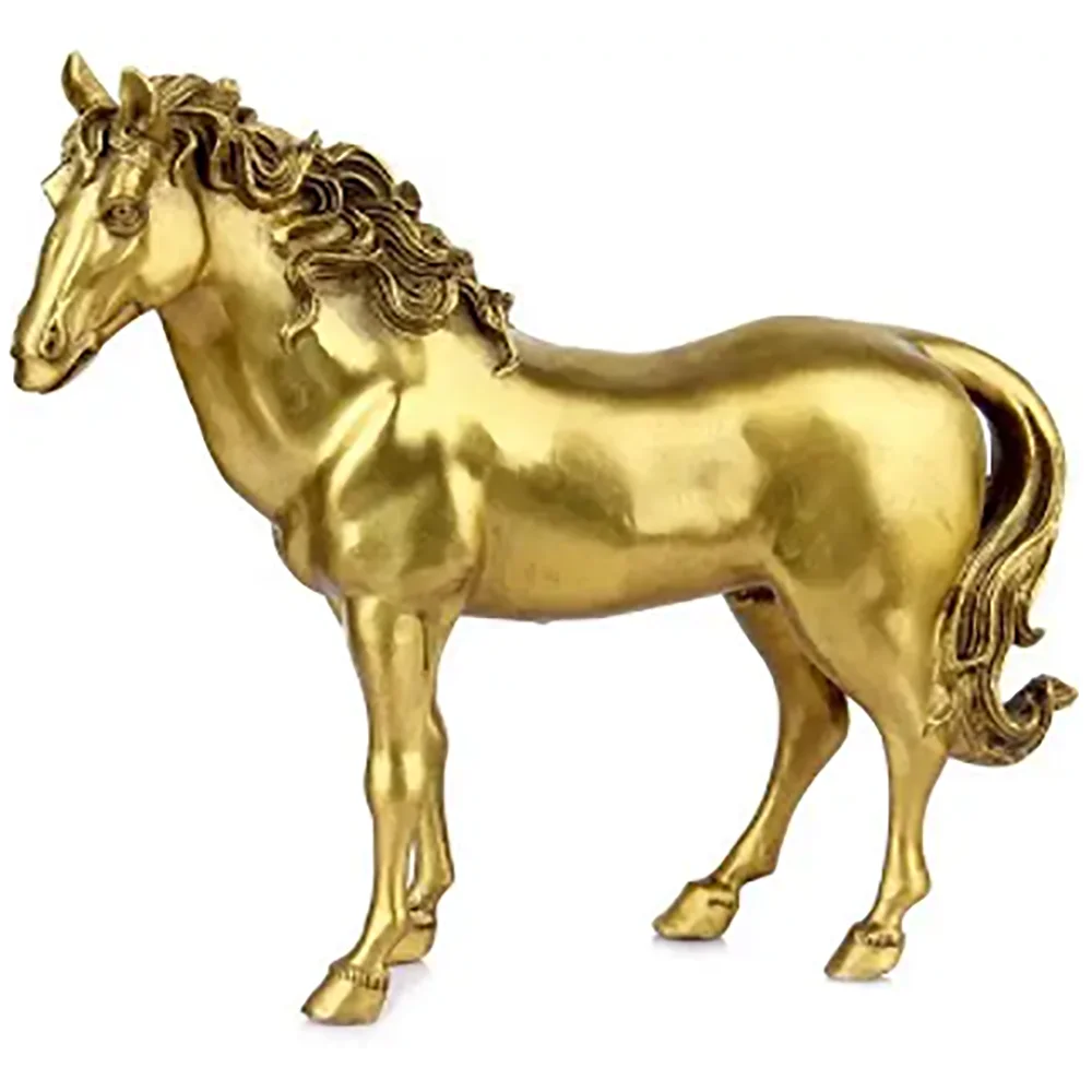 

Copper horse ornaments, Ma Zhuo Chenggong home decoration, office living room decoration