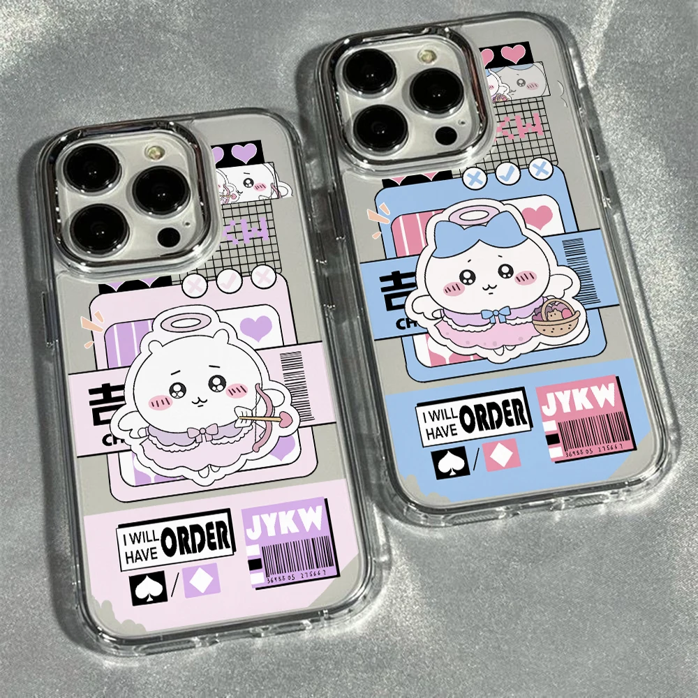 Cute Chiikawas Usagies Phone Case for Samsung Galaxy S26 S25 Edge S24 S23 S22 S21 S20 FE Ultra Plus 5G Luxury Transparent Cover