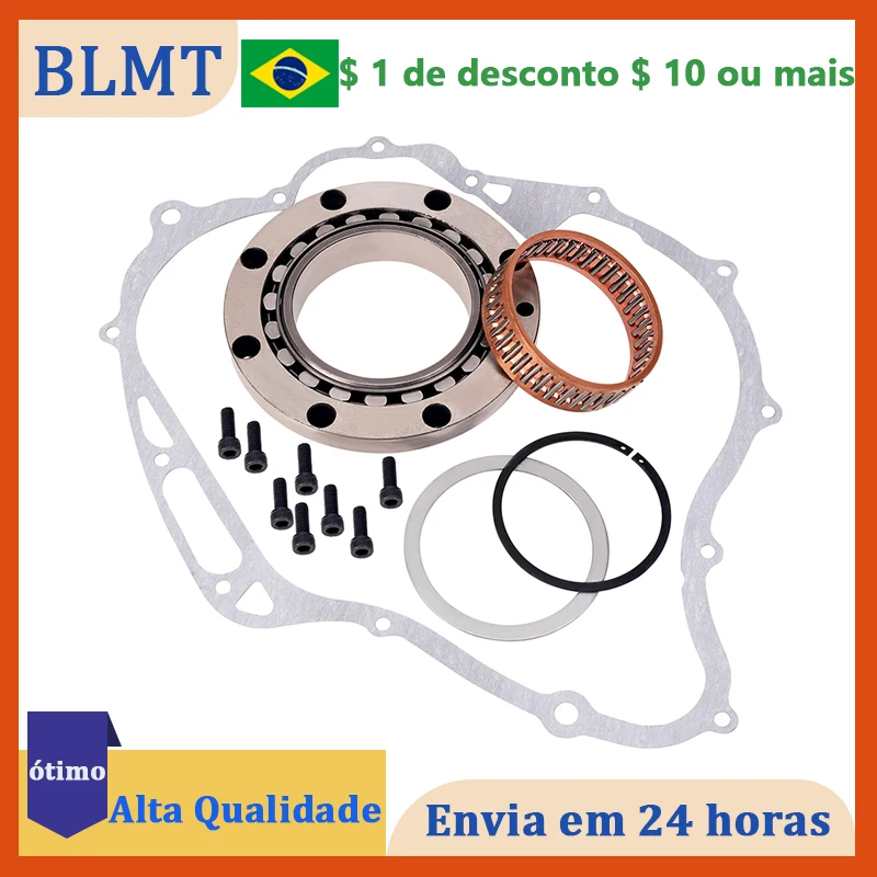 Motocicleta Starter Clutch Gear Assy e Junta, YAMAHA XVS1100, Drag Star Classic, XVS11, V-Star Silverado, BT1100, Bulldog XVS 1100