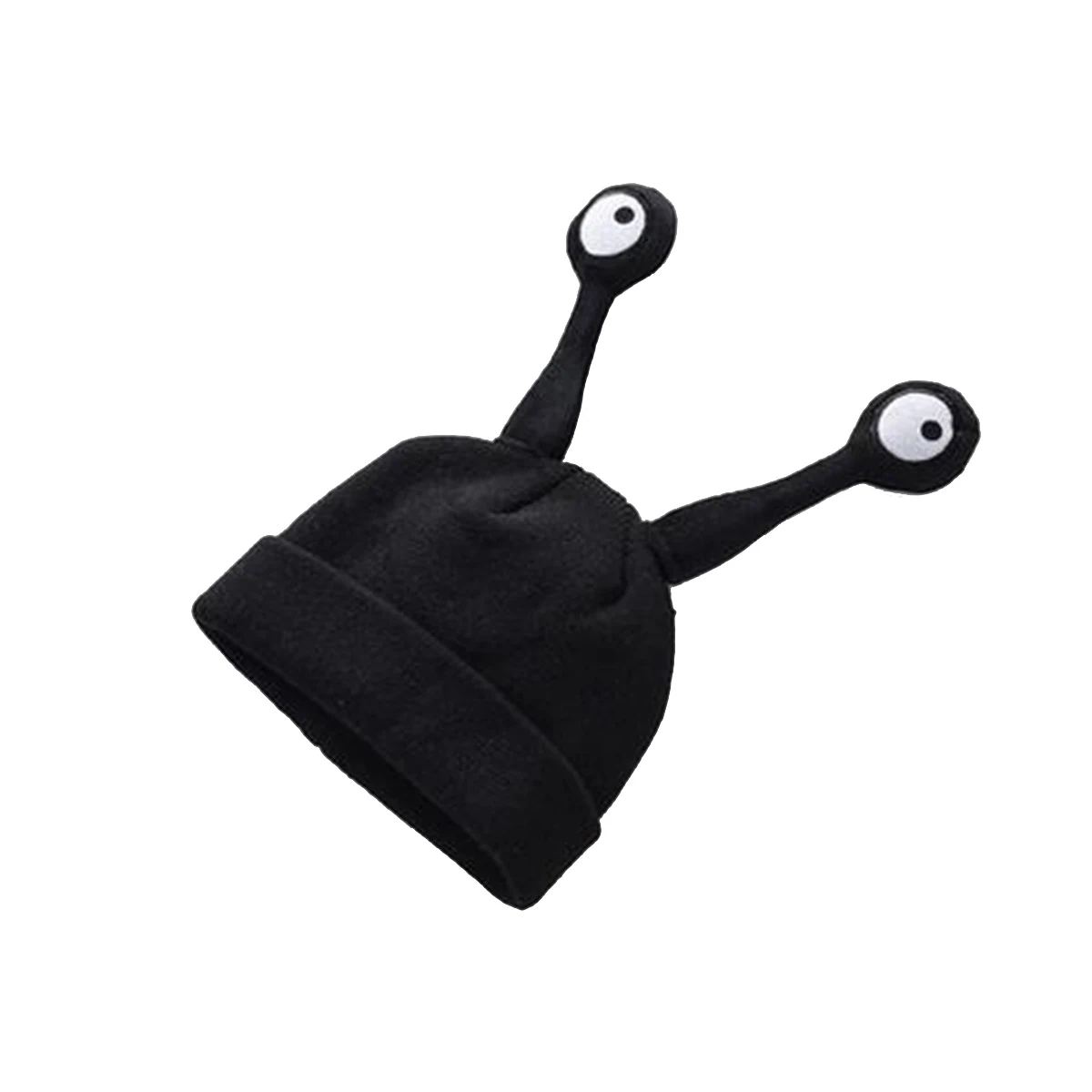 

Snail Horn Knit Hat For Kids 1-6 Years Winter Warm Cap Elastic Soft Beanie Toddlers Boys Girls Black Scarf Sweater Stylish