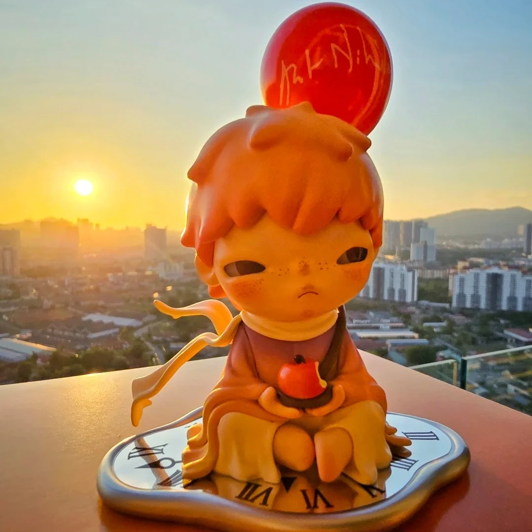 

Original POP MART Product Hirono X Stefanie Sun Bad Weather/Just After Sunset Toy Anime Action Figure Surprise Gift in Stock