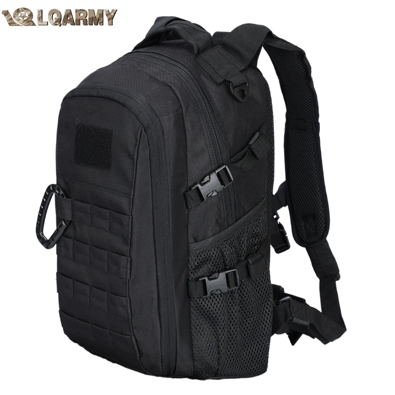 LQARMY Tactical Backpack Molle Assault Rucksack Outdoor Travel Hiking Rucksacks Camping Hunting Climbing Bags