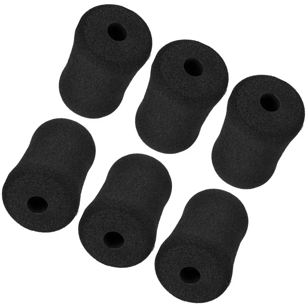 

6 Pcs Foam Fitness Equipment Universal Situp Board Comfortable Ankle Protection Anti Slip Leg Machine Gym Exercise Roller Pad