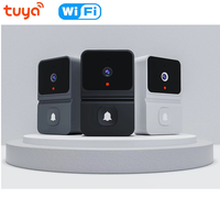 WiFi Video Doorbell Wireless HD Camera 480P Smart Home  Security Protection Two Way Intercom Night Vision Smart Doorbell