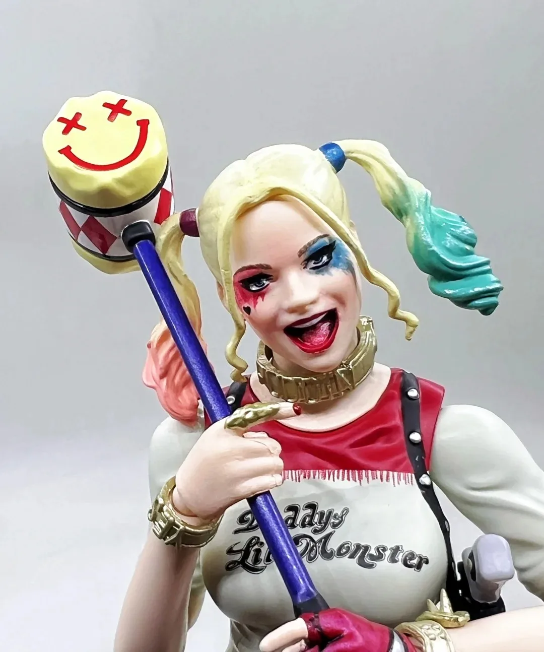 Original Fondjoy Harley Quinn Figure Dc Justice League Figures 1/9 The Clown'S Girl Figurine Pvc Model Doll Joint Movable Toys