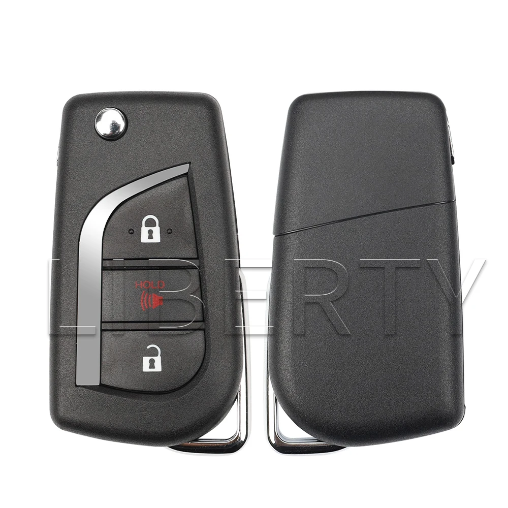 Liberty MOZB41TG Modified Smart Head Remote Card Key 312MHz 4D67 G Chip for Toyota Yaris Scion TC/XD/IQ 2005-2013 Toy43 Blade