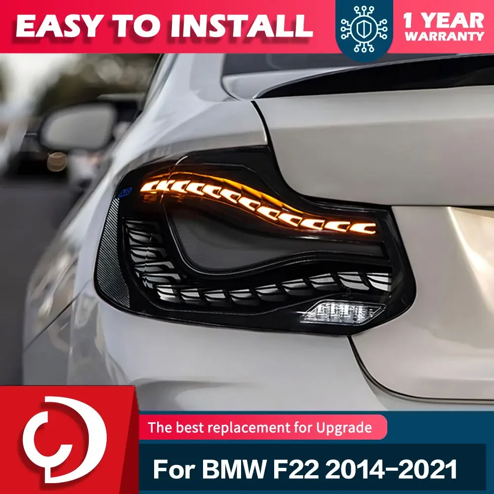 

AKD LED DRL для BMW 2 серии F22 Задние фонари F23 LED 220i 225i F44 F45 F46 Задний фонарь DRL Сигнал Авто аксессуары