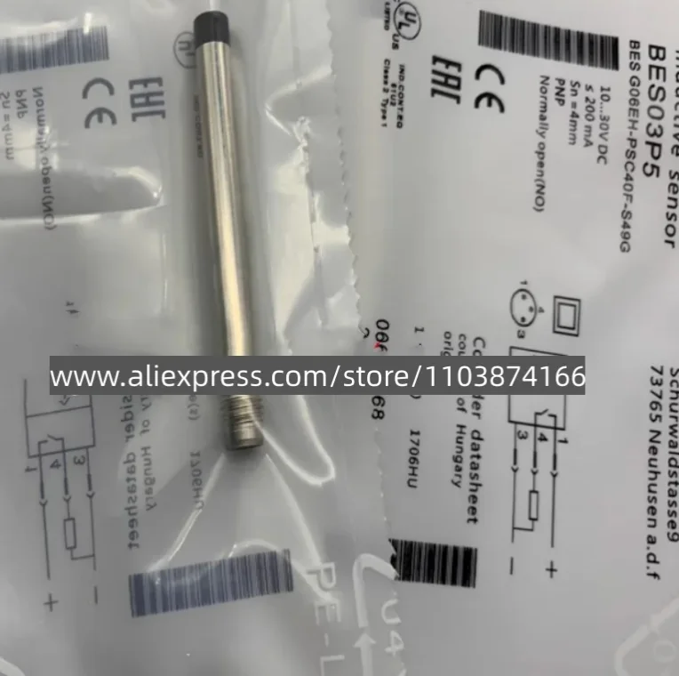 

2 шт. новый бесконтактный переключатель BES G04EC-NSC08B-S26G BES G04ED-NOC15B-S26G