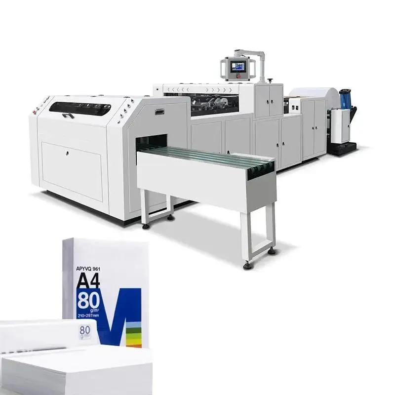 YG Automatic A3 Paper Cutter Packaging Machine A4 Paper Cutting and Packing Wrapping Manufacturing Equipment Production Line