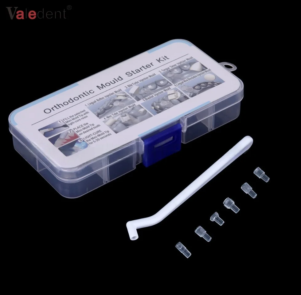1 Set Dental Orthodontic Mould Starter Kit for Brackets Orthodontic Accessories Dental Clinic Tools Injection Mould