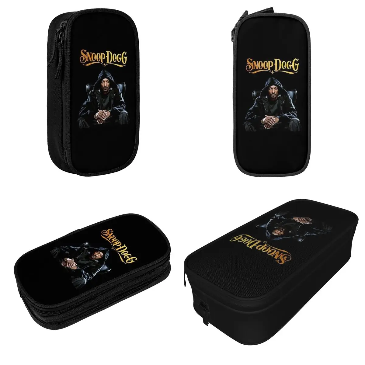 Creative Snoop Dogg Pencil Case Pencil Box Pen Holder Kids Big Capacity Bag School Supplies Zipper Stationery