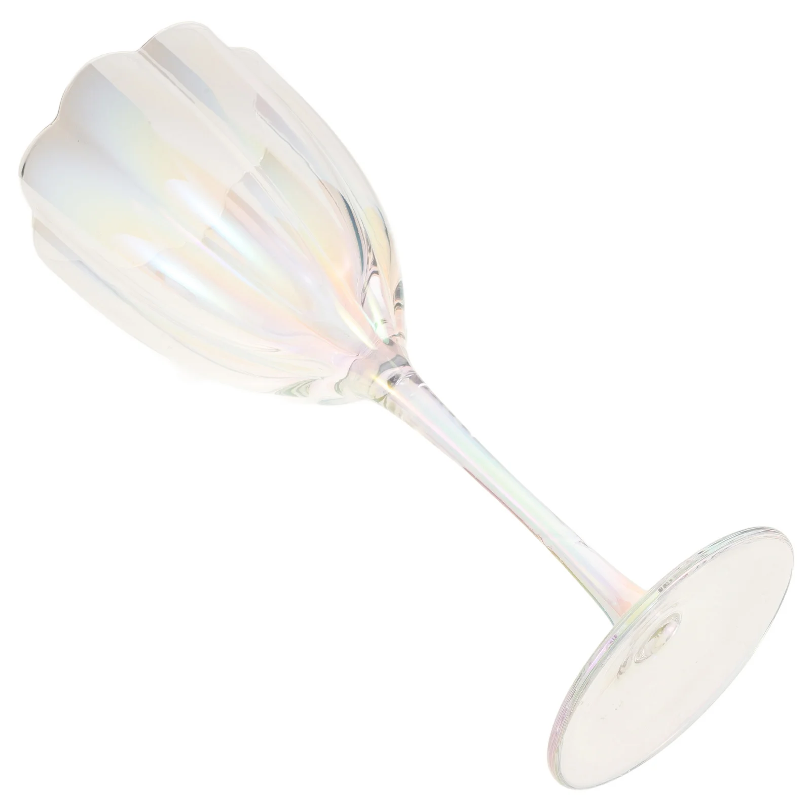 

Colorful Glass Wine Goblet Durable Stylish Party Cocktail Glass Wedding Decoration Wine Glasses Dancing Party Decorations