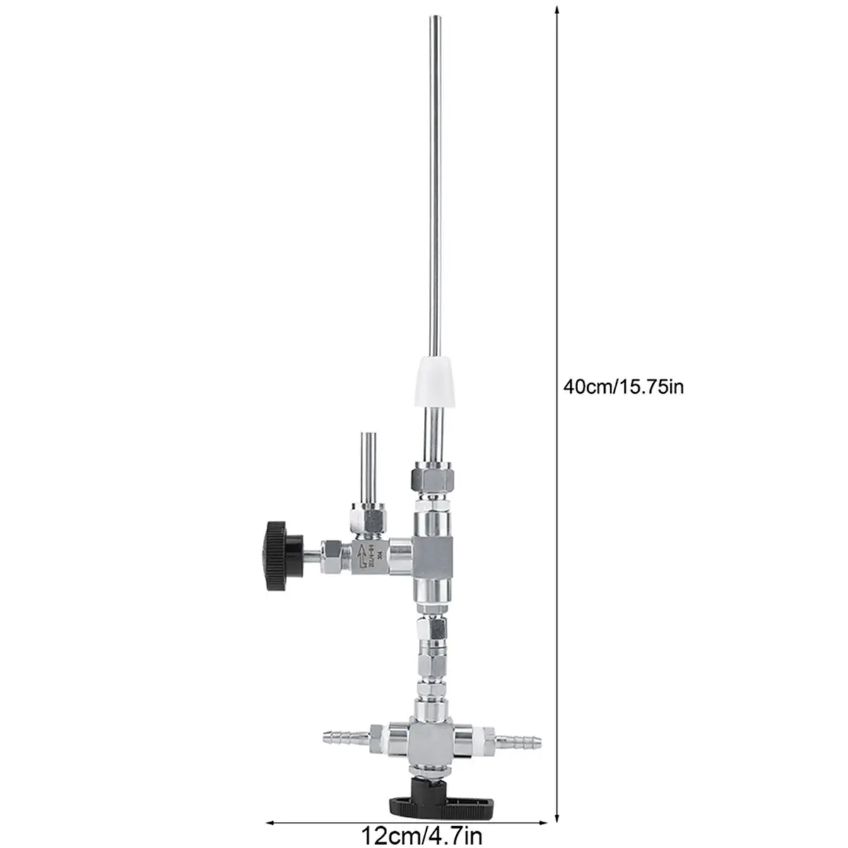 Homebrew Beer Bottle Filler - Stainless Steel Air Carbonation Kit