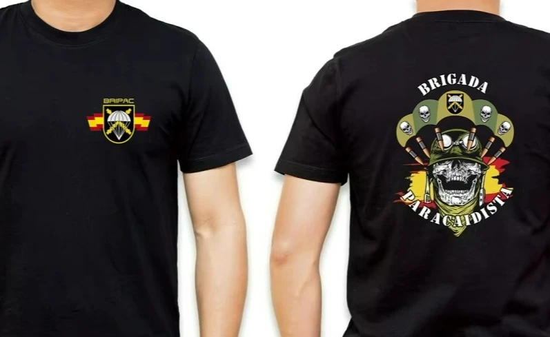 “Triunfar O Morir” Spain Brigada Paracaidista (BRIPAC) Men T-Shirt Short Sleeve Casual 100% Cotton O-Neck Summer Tees Size S-3XL