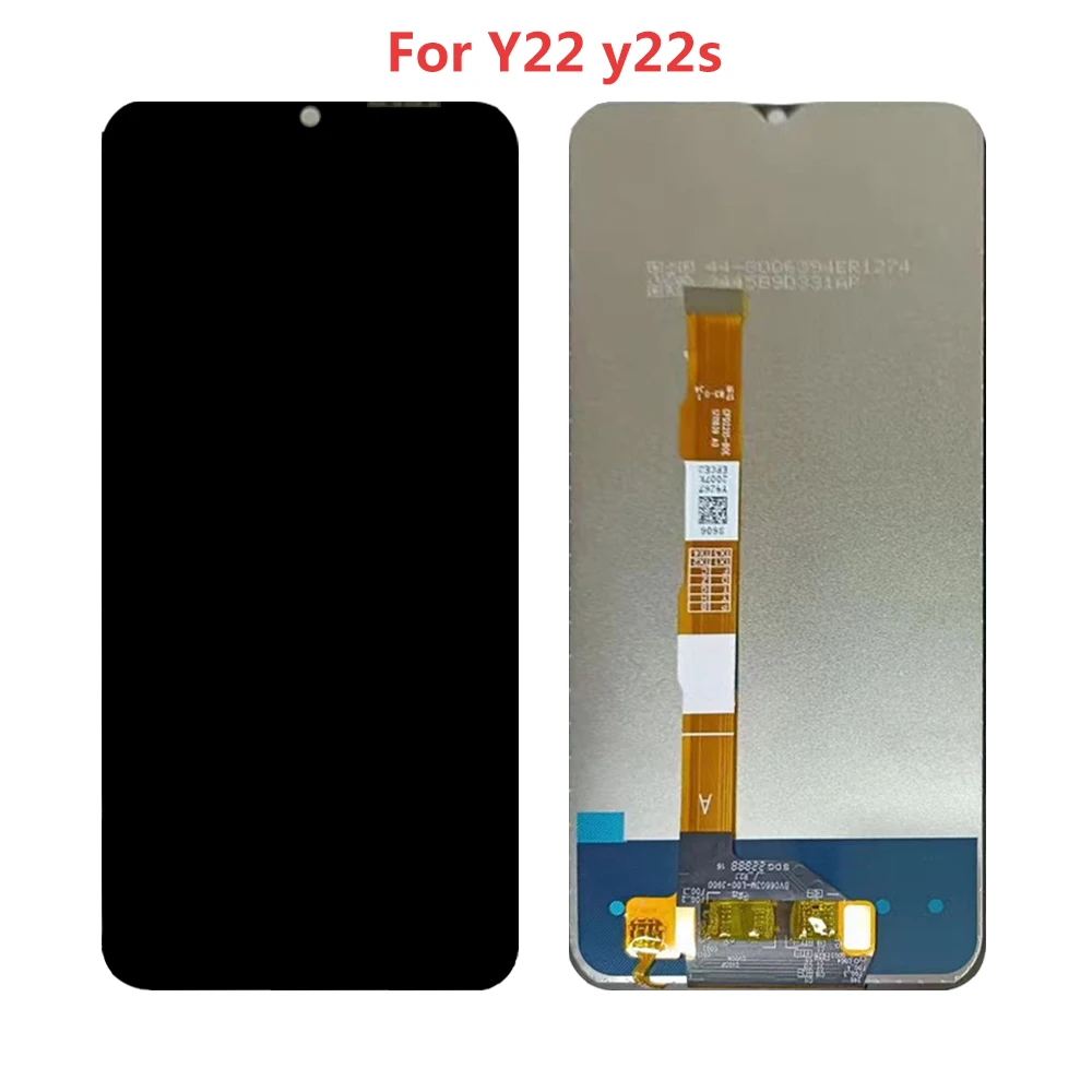 

6.55" For Vivo Y22 LCD V2207 Y22S V2206 LCD Display Panel Touch Screen Digitizer Assembly Replacement Repair Parts