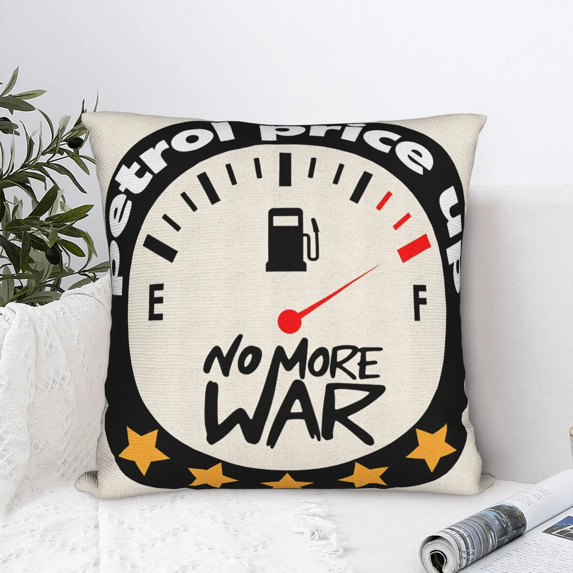 Gas Prices Up Pillow Case  Soft Pillow Cover For Couch Sofa Bedroom Fashion Pillowcases