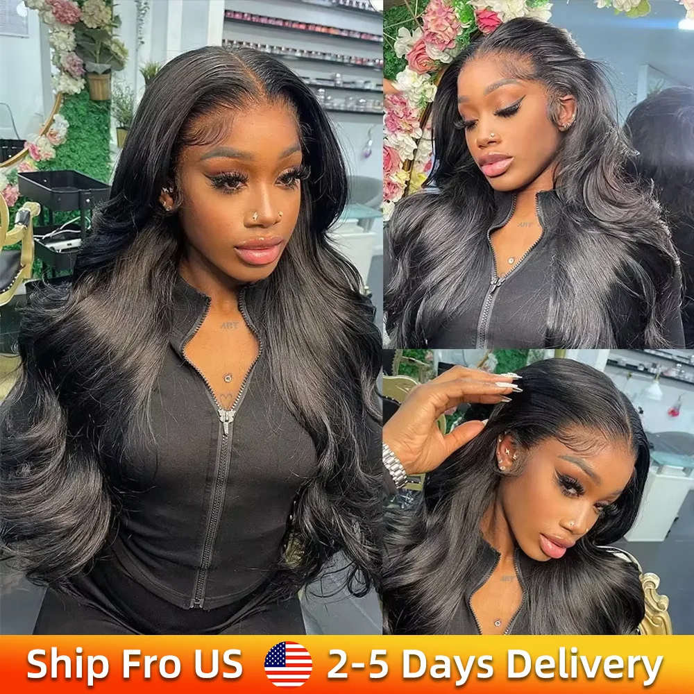 

200 Density Body Wave Wig 13x6 Hd Transparent Lace Front Human Hair Wigs Brazilian 30 Inch Body Wave Lace Frontal Wig For Women