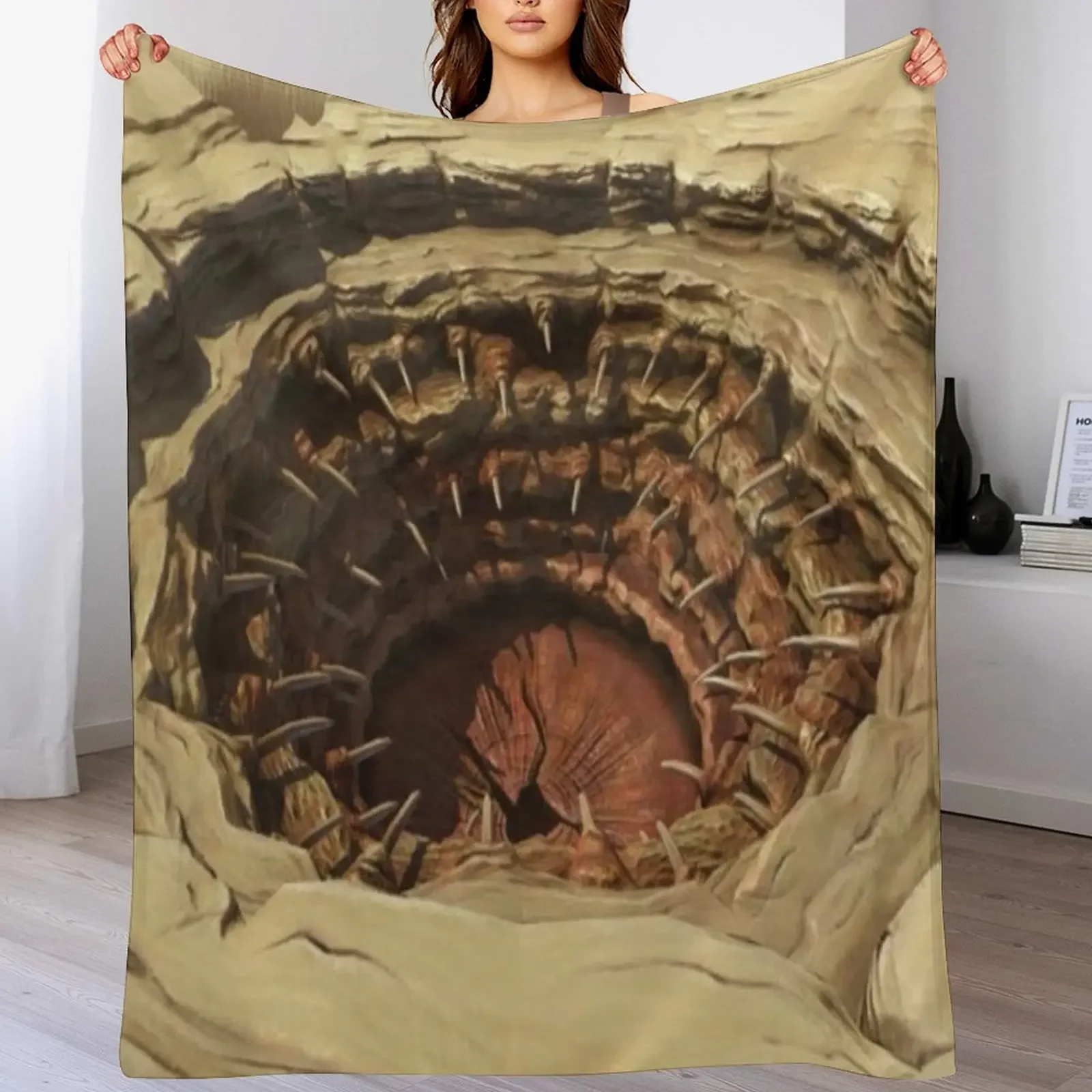 

The Sarlacc Pit Throw Blanket Modern Design Soft Blanket for Home Decor