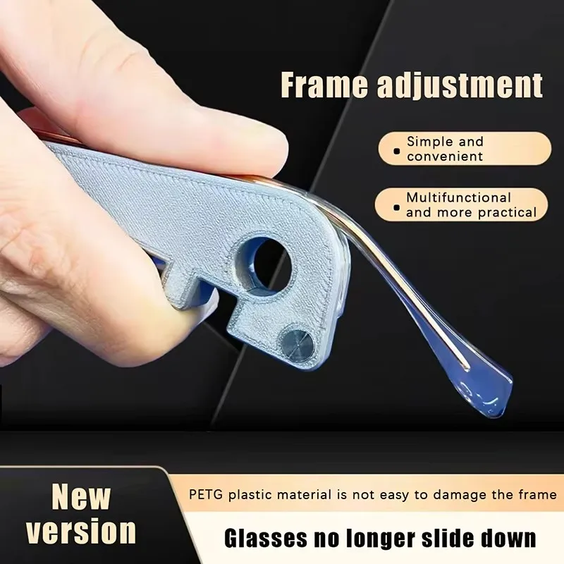 Eyeglass Temple Bending And Adjustment Tool Multi-functional Frame Adjuster Eyeglass Repair Tools Plastic