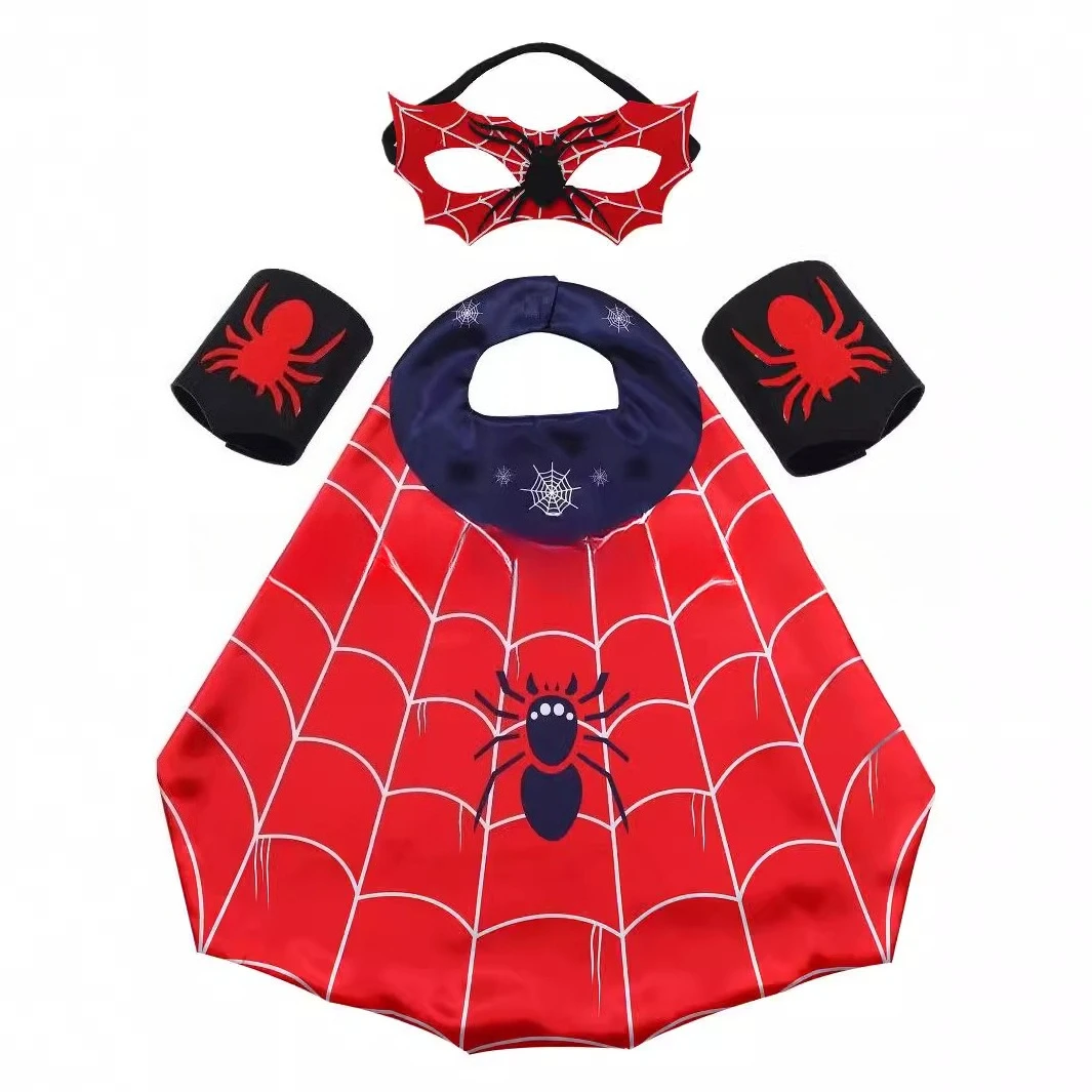 قناع الرأس الشبكي ذو الرأس الكرتوني للأطفال، هدية لعب الهالوين