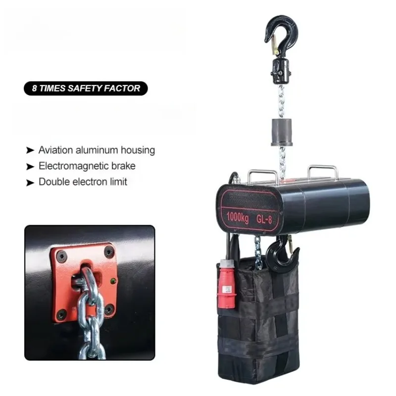 High Quality Servo Electric Chain Hoist New Aluminum Alloy Stage Hoist Truss