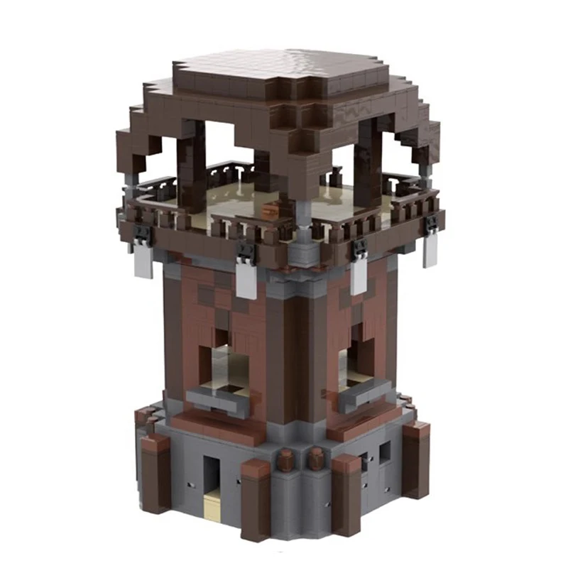 Bricklink Ideas City Village House MOC UCS My World Pillager Outpost 21278 Architektur-Sets Bausteine Spielzeug Weihnachtsgeschenk