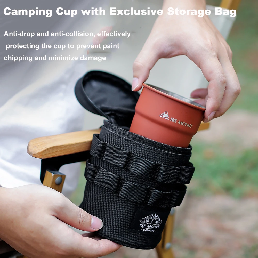 Outdoor Camping Water Cup Storage Bag Tactical Multi-Functional Portable Storage Bag 600D Oxford Cloth Water Cup Protection Bag