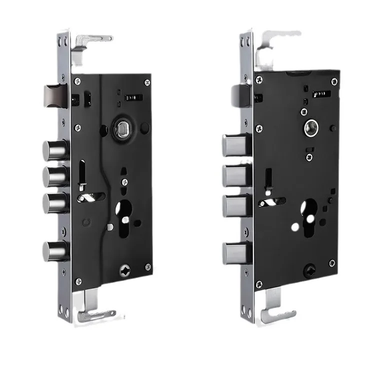 Old Style Anti-theft Door Lock Body Single And Double Active Commonly Used Universal Square And Round Head Thickened Lock Block