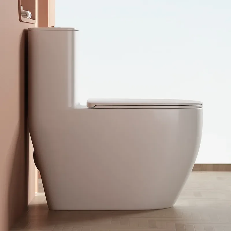 Ceramic Siphon Jet Toilet Large Diameter Swirl Flush Water Saving Household Hotel Bathroom Sanitary Ware Wholesale