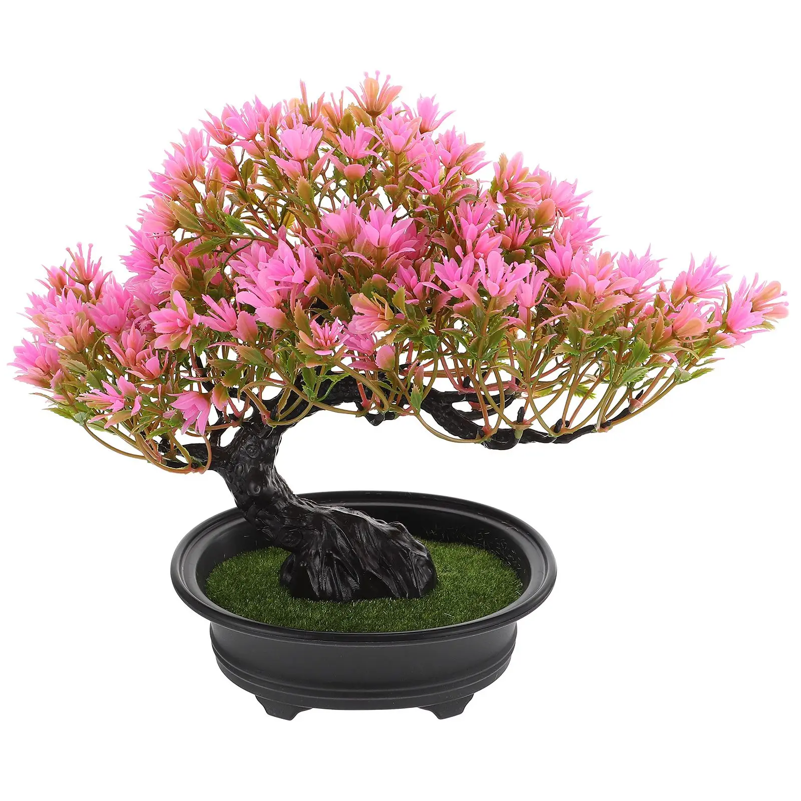 

Simulated Welcoming Pine Potted Plant Artificial Bonsai Tree Realistic Decorations Fake Faux Plants for Indoors