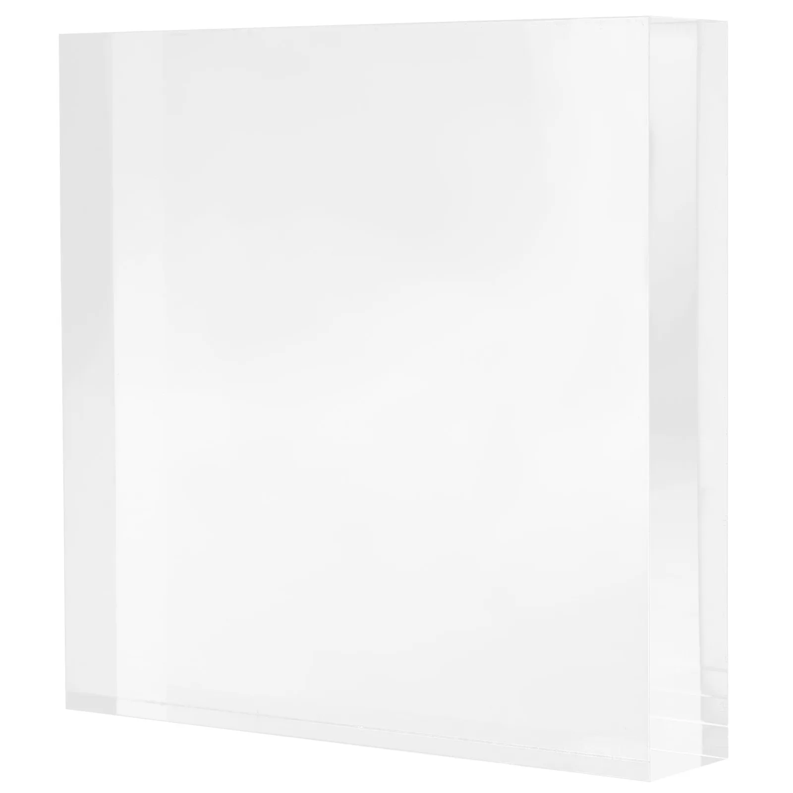 

Acrylic Square Base Display Stand Jewelry Holder Cosmetics Storage Organizer Rack Acrylic Cube Jewelry Display Base