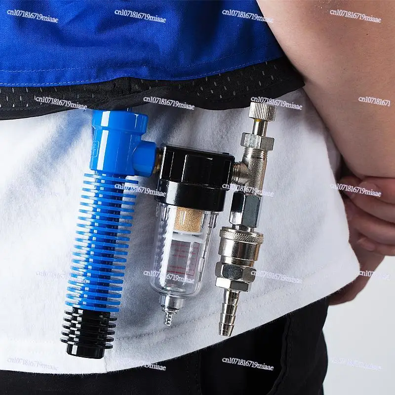 Vortex Tube Compressed Air Conditioning Clothing Refrigeration Accessories Cold Air Output Tube