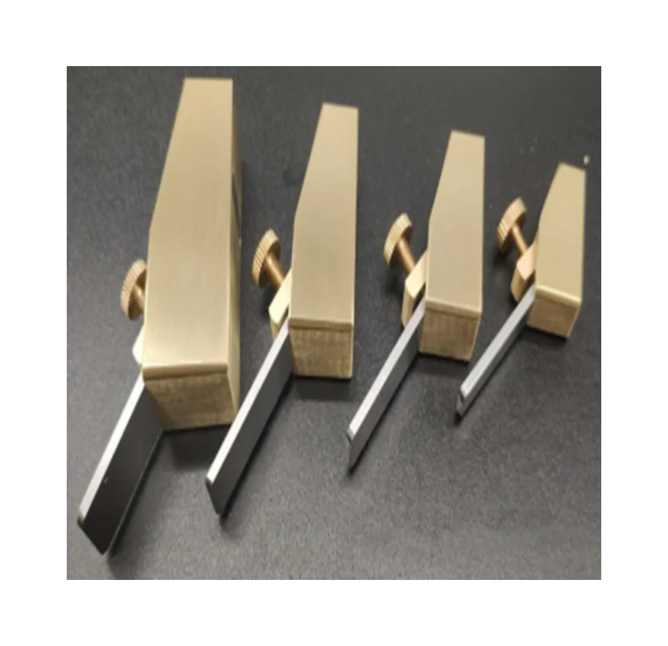 Various Size Flat Bottom Mini Planes, Woodworking Tools, Copper Metal, Violin, Guitar, High Quality, Free Shipping