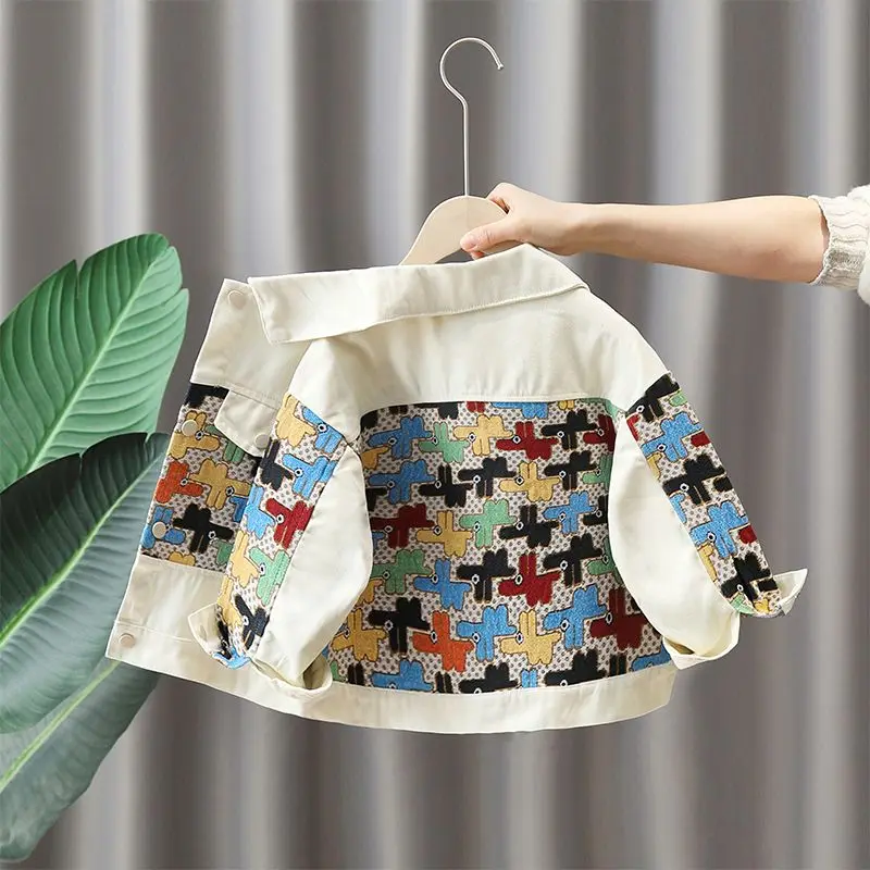 

Boys' Spring Jacket 2026 New Children's Clothing Baby Coat and Autumn Casual Top