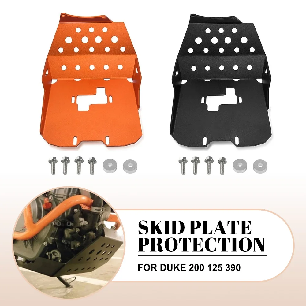 

Motorcycle Accessories Skid Plate Engine Guard Chassis Protection Cover For DUKE 200 125 390 DUKE390 2013 2014 2015 2016