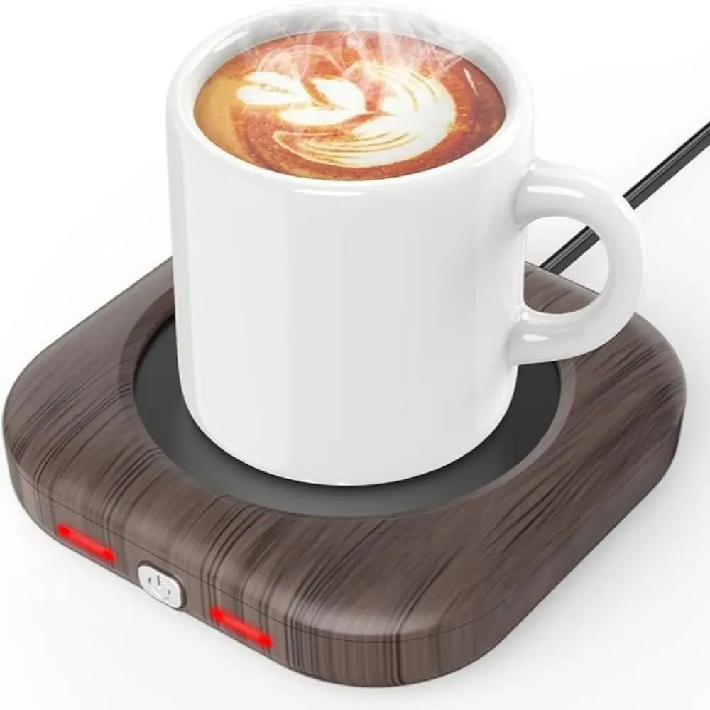 Auto Shut Off Coffee Mug Warmer Timer Function Thermostat Coaster Smart Cup Warmer 3 Temperature Setting Electric Heating Plate