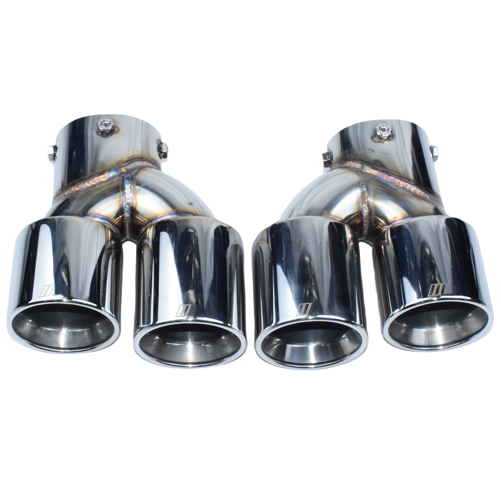 

Наконечник выхлопной трубы для BMW M240 M340 M440 G20 G21 G23 G42 M Power 4, выходное отверстие из нержавеющей стали, серебряный глушитель, выхлопная труба, хвостовое горло