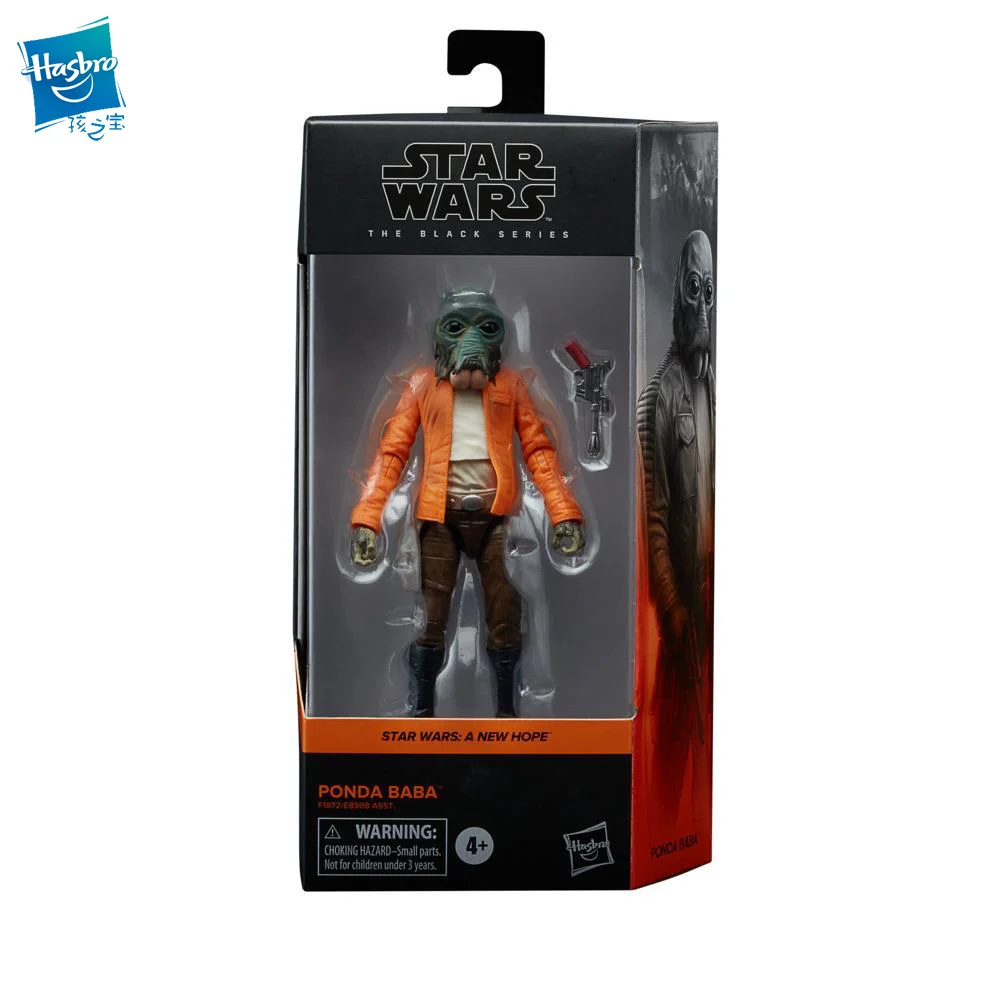 Hasbro Star Wars The Black Series Ponda Baba Toy 6-Inch-Scale Star Wars: A New Hope Collectible Figure Children's Toy Gifts