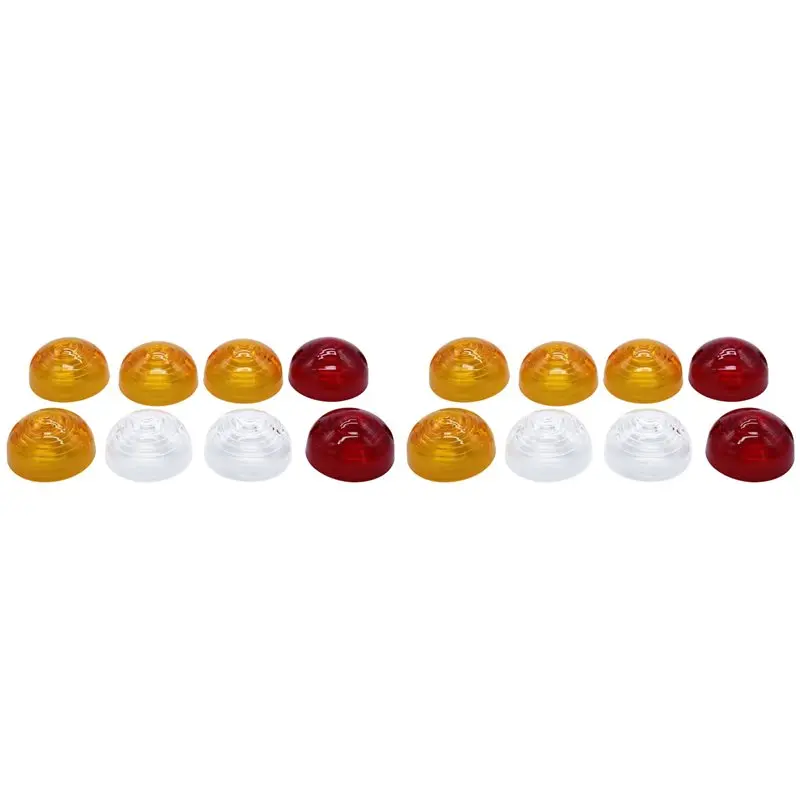 16Pcs Tail Light Side Lamp Lens Kit Indicator Replacement For Land Rover Defender Car Styling-A74F
