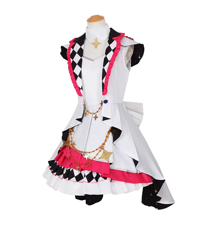 Cute Anime Project Sekai Colorful Stage kagamine rin Mikuu Cosplay Costume Jump Kawaii Dress Halloween Party Uniform Costume - view 3