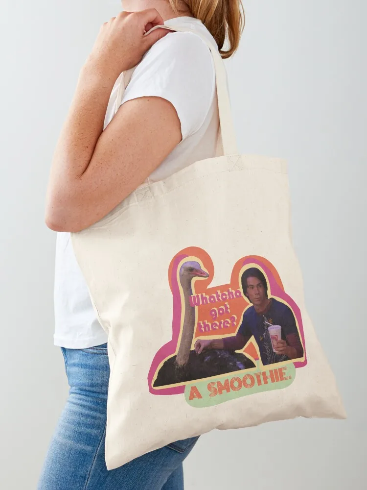 

iCarly Spencer with a Smoothie Tote Bag tote bag sacs de shopping custom fabric bag Woman shopper