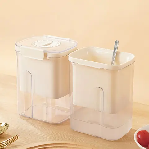 Filtro per yogurt Yogurtiera greca fatta in casa con coperchio Strumento di separazione del siero Filtro in acciaio inossidabile Strumento di separazione del siero a maglia fine