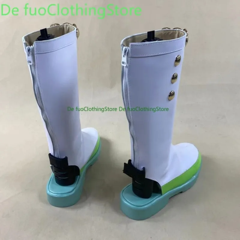 Defuo brilhante navegador cosplay sapatos anime convenção anime jogo rpg sapatos e botas festa de halloween