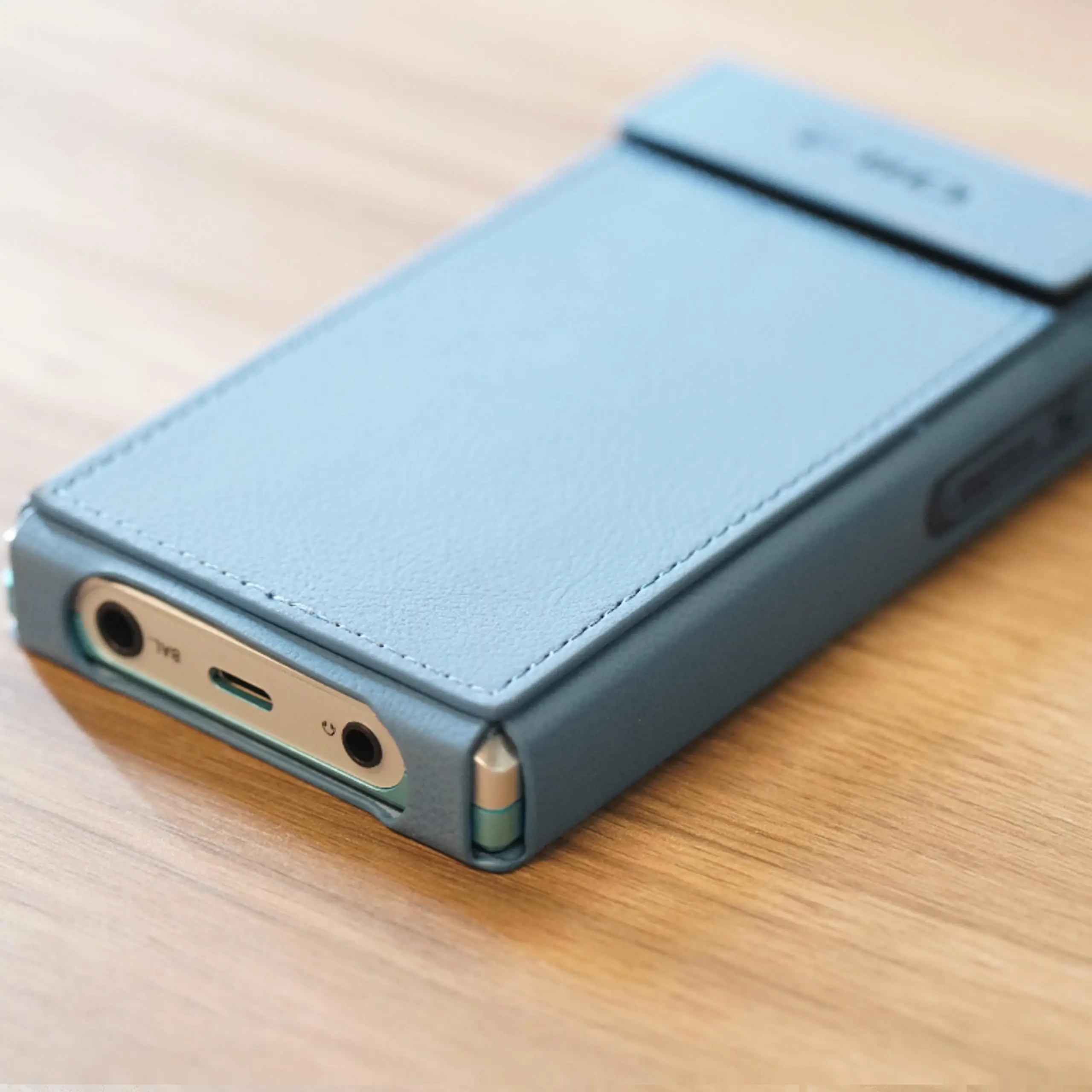 FiiO JM21 MP3 Player Case, PU Leather Velcro Protective Cover
